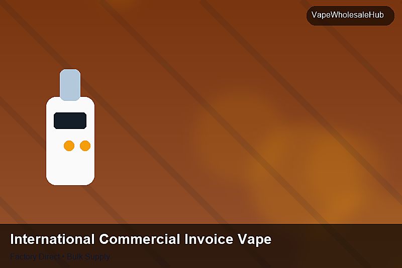International Commercial Invoice Vape Export — International Commercial Invoice Vape Export: Shipping & Logistics | 2026 Edition photo 1