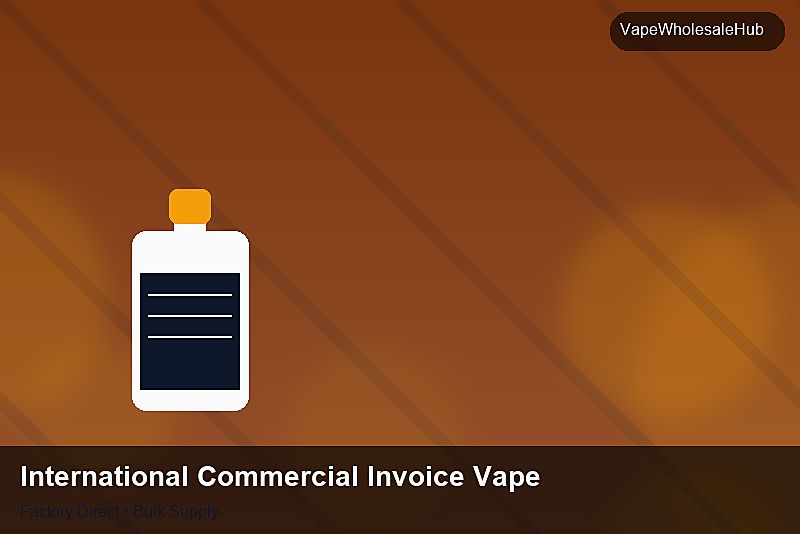 International Commercial Invoice Vape Export — International Commercial Invoice Vape Export: Shipping & Logistics | 2026 Edition photo 2
