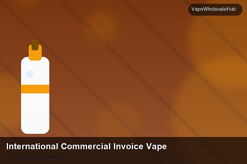 International Commercial Invoice Vape Export — International Commercial Invoice Vape Export: Customs Documentation | 2026 Edition photo 1