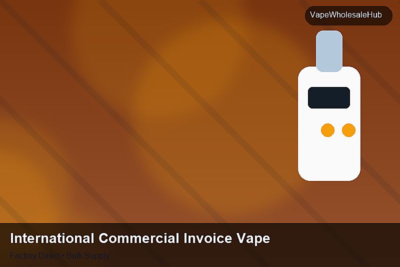 International Commercial Invoice Vape Export — International Commercial Invoice Vape Export: Lead Time & MOQ | 2026 Edition photo 2