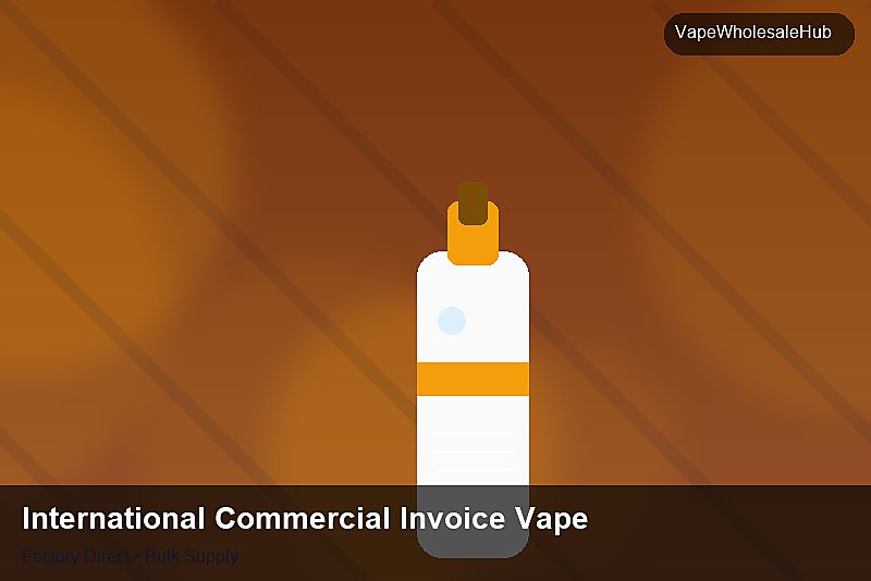 International Commercial Invoice Vape Export — International Commercial Invoice Vape Export: Procurement Strategy | 2026 Edition photo 1