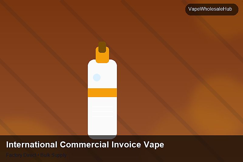 International Commercial Invoice Vape Export โ International Commercial Invoice Vape Export: Procurement Strategy | 2026 Edition photo 2