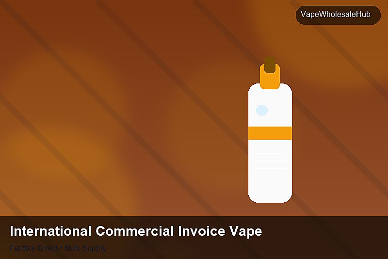 International Commercial Invoice Vape Export — International Commercial Invoice Vape Export: Volume Pricing Tiers | 2026 Edition photo 1