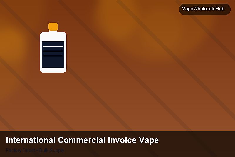 International Commercial Invoice Vape Export — International Commercial Invoice Vape Export: Compliance Standards | 2026 Edition photo 2