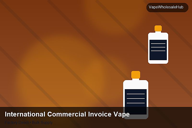 International Commercial Invoice Vape Export — International Commercial Invoice Vape Export: Sample Policy | 2026 Edition photo 2